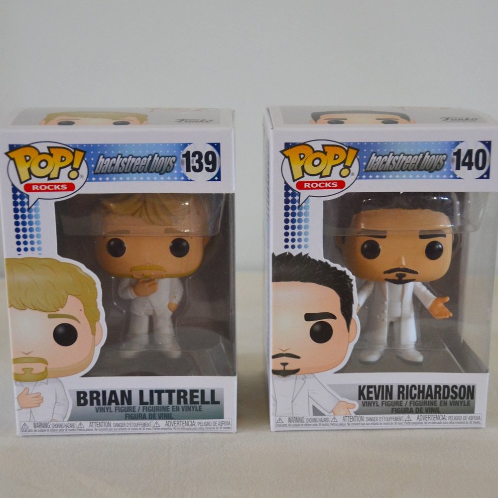 Funko Pop Rocks! Backstreet Boys - Brian Littrell and Kevin Richardson